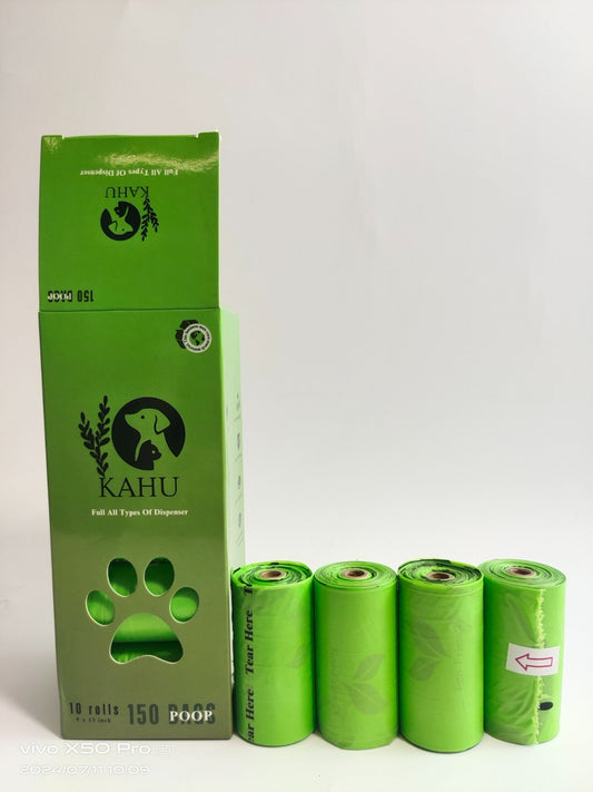 KAHU Poop Bags (10rolls/150 Bags)