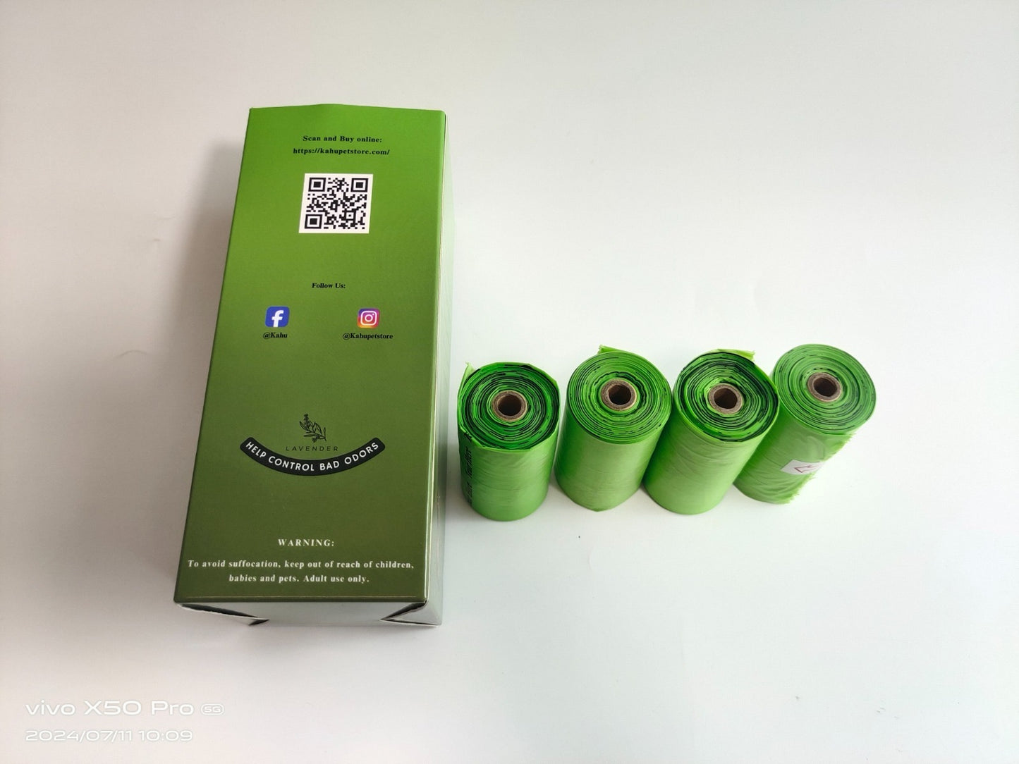 KAHU Poop Bags (10rolls/150 Bags)